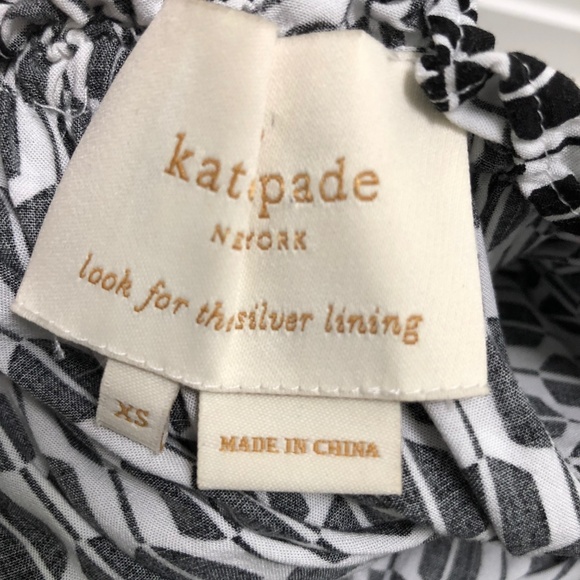 KATE SPADE ARROW STRIPE BROOME STREET DRESS XS - Picture 5 of 6